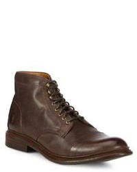Frye Jack Leather Lace Up Boots