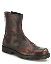 Diesel Leather Ankle Boots