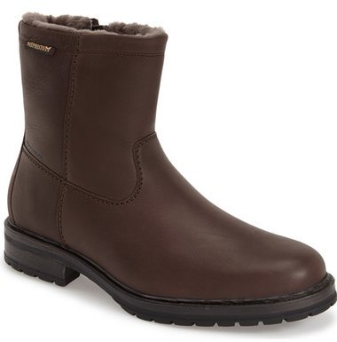 leonardo genuine shearling lined boot