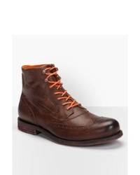 Levi's Lace Up Boots Dark Brown