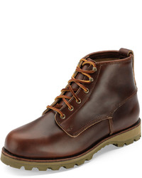 Eastland Made In Maine Readfield Usa Plain Toe Leather Boot Brown