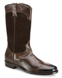 To Boot New York Mid Calf Leather Boots