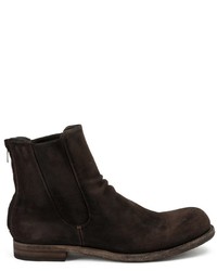 Officine Creative Rear Zipped Ankle Boots