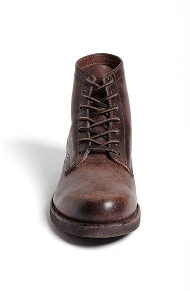 Frye prison best sale boot dark brown