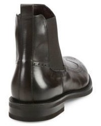 Ermenegildo Zegna Pull On Leather Boots