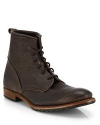 Walk-Over Rutherford Lace Up Leather Boots