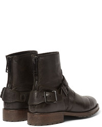 Belstaff Trialmaster Leather Boots