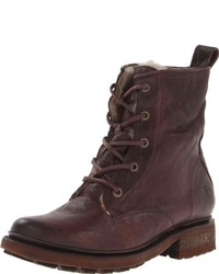 Frye Valerie Shearling Lace Up Boot
