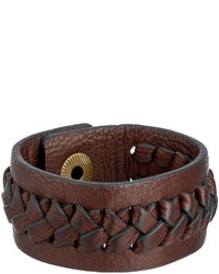 Dark Brown Leather Bracelet