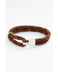 Miansai Beacon Braided Leather Bracelet