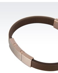 Emporio Armani Leather Bracelet