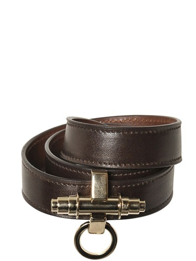 Givenchy Obsedia Wrap Around Leather Bracelet, $555 | LUISAVIAROMA |  Lookastic