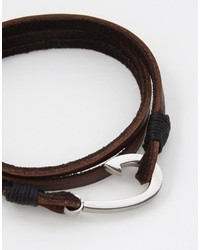 Seven London Leather Wrap Bracelet