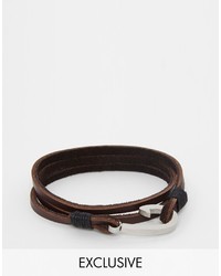 Seven London Leather Wrap Bracelet