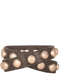 Will Leather Goods Studded Wrap Cuff