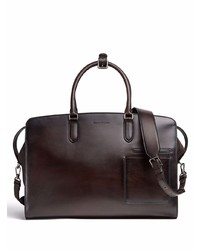 Ermenegildo Zegna Blazer Leather Briefcase