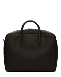 Valextra Brown Leather Briefcase