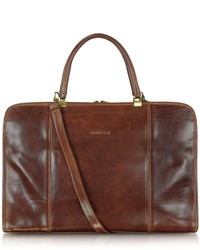 Chiarugi Double Handle Leather Briefcase