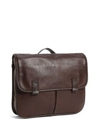 Fossil Mercer Ew Leather City Bag Brown None