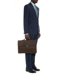 Gucci Grained Leather Briefcase