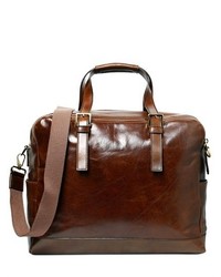 The Bridge Hand Painted Leather Briefcase