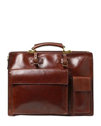 The Bridge Hand Painted Leather Briefcase
