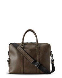 Shinola Navigator Leather Briefcase