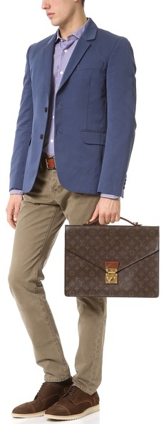 WGACA Vintage Vintage Louis Vuitton Monogram Briefcase, $2,280, East Dane