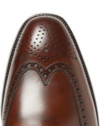 Bryan Leather Brogue Boots