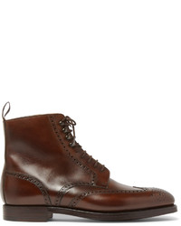 Bryan Leather Brogue Boots