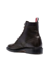 Thom Browne Goodyear Sole Wingtip Ankle Boots