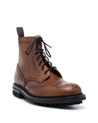 Church's Perforated Lace Up Boots