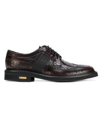 Versace Baroque Embroidered Brogues