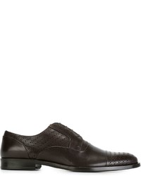 Dolce & Gabbana Perforated Derby Shoes