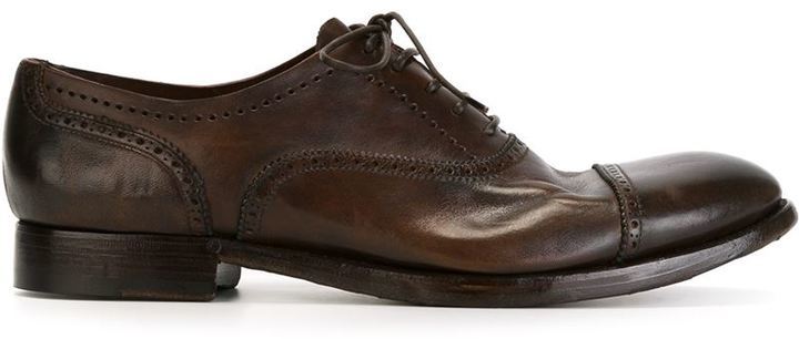 Silvano Sassetti Classic Brogue Shoes, $520 | farfetch.com | Lookastic