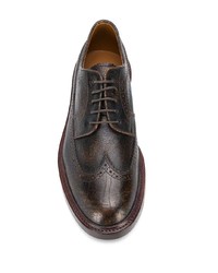 Brunello Cucinelli Textured Derby Shoes
