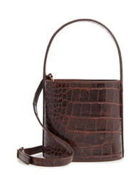 Staud Bissett Leather Bucket Bag