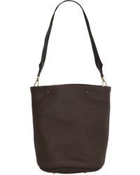 Marni Grained Leather Bucket Bag