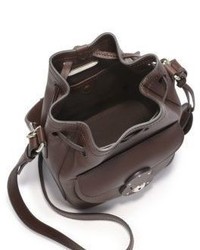 Ralph Lauren Ricky Small Leather Bucket Bag