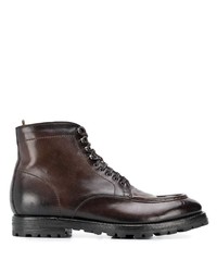 Officine Creative Ankle Lace Up Boots