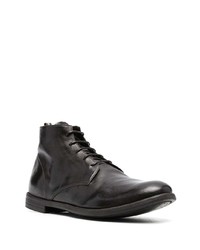 Officine Creative Arc Lace Up Leather Ankle Boots