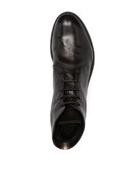 Officine Creative Arc Lace Up Leather Ankle Boots