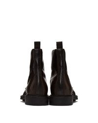 Paul Smith Brown Arno Boots