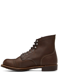 Red Wing Heritage Brown Iron Ranger Boots