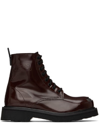 Kenzo Brown Smile Boots