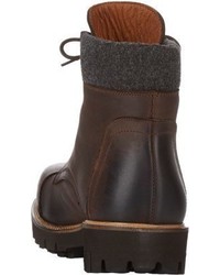 Barneys New York Burnished Cap Toe Boots Brown Size 7