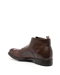 Officine Creative Chronicle 57 Leather Ankle Boots