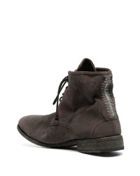 Isaac Sellam Experience Chunky Lace Up Leather Boots