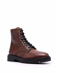 IRO Chunky Lace Up Leather Boots