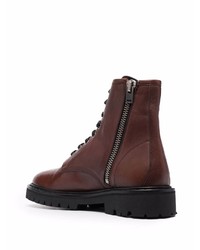 IRO Chunky Lace Up Leather Boots